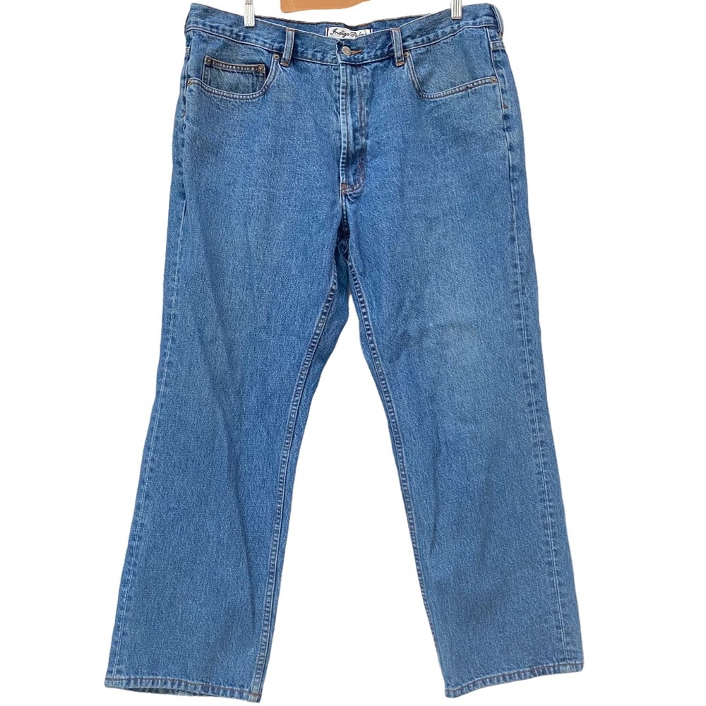 Indigo Palms Classic Fit Blue Jeans - Mens 40x30